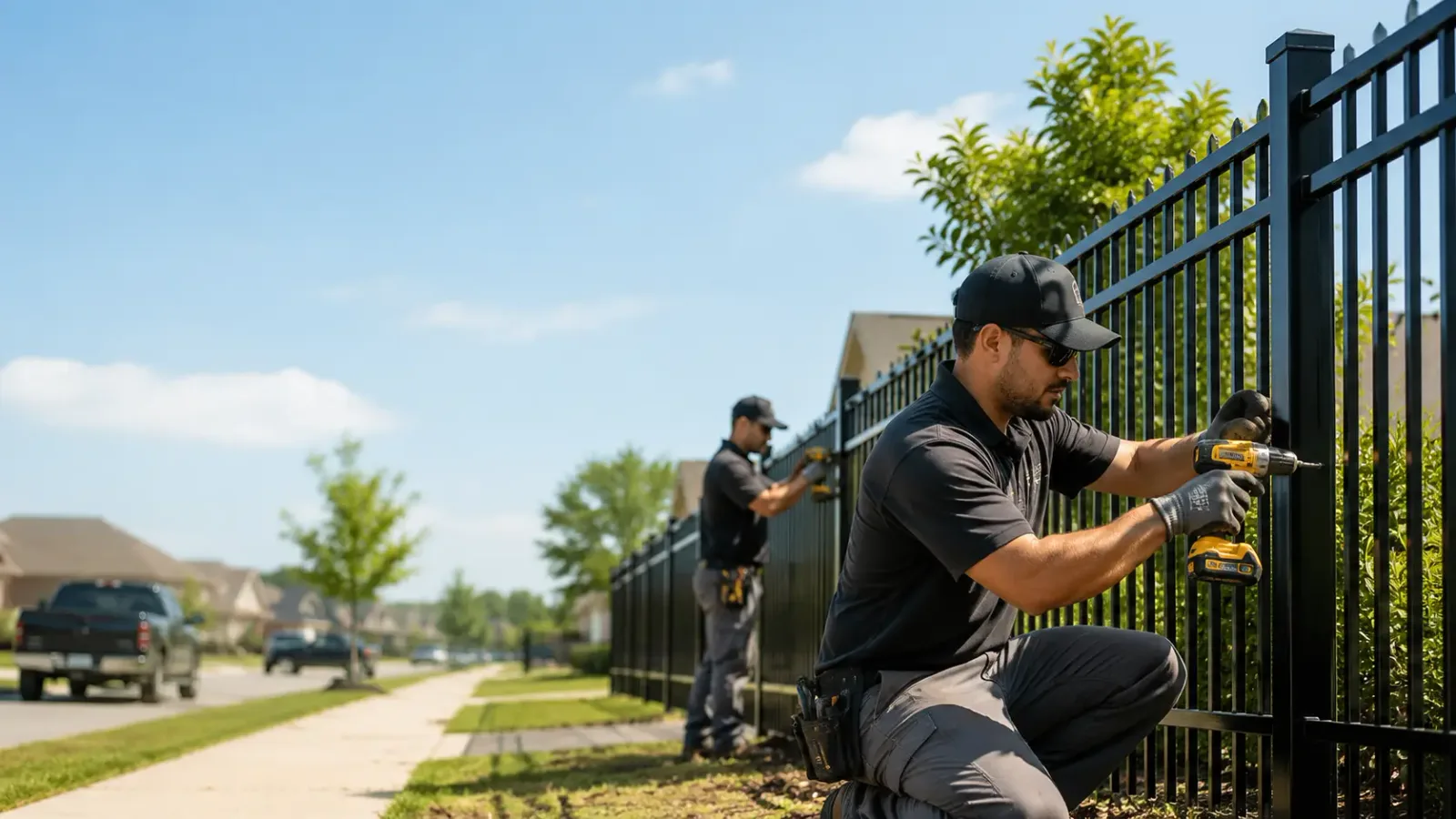 Metal Fence Installation in Clinton, WI